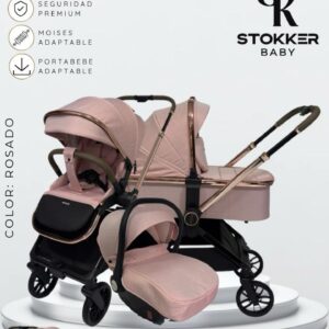 COCHE+MOISES+PORTA BEBE JAGUAR STOKKER BABY - Image 4