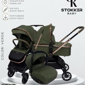 COCHE+MOISES+PORTA BEBE JAGUAR STOKKER BABY - Image 3