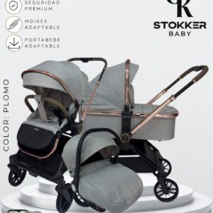 COCHE+MOISES+PORTA BEBE JAGUAR STOKKER BABY - Image 5